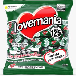 Bala Lovemania Hortela 500g