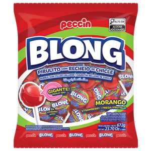 Pirulito Blong Morango
