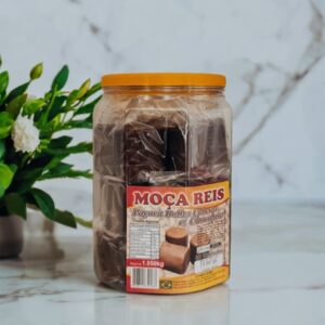 PAÇOCA ROLHA COBERTA C/ CHOCOLATE 20 UNIDADES