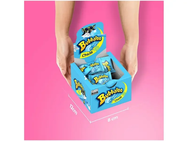 Chiclete Bubbaloo Chiclé Menta