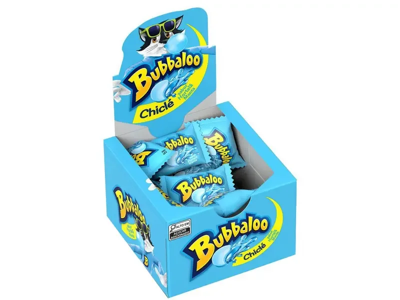 Chiclete Bubbaloo Chiclé Menta