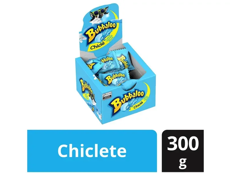 Chiclete Bubbaloo Chiclé Menta