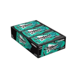 Chiclete Trident Herbal Fresh sem Açúcar