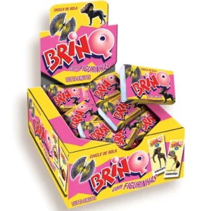 Chiclete Sabor Tutti Frutti Brinq Com Figurinhas