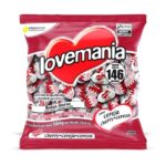 Bala Lovemania Cereja 584g